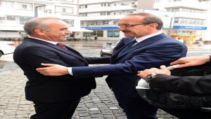 Ordu Büyükşehir Belediye Başkanı Tekintaş'a ziyaretler