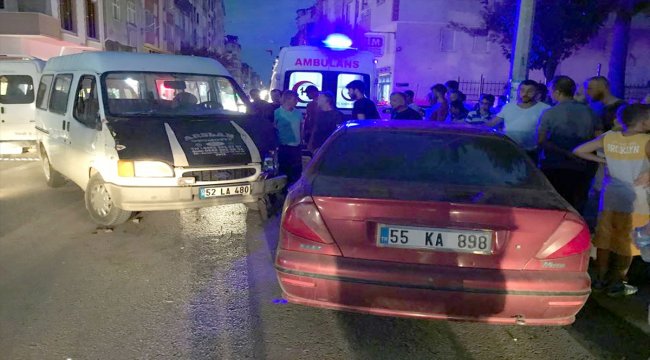 Ordu'da trafik kazası: 5 yaralı
