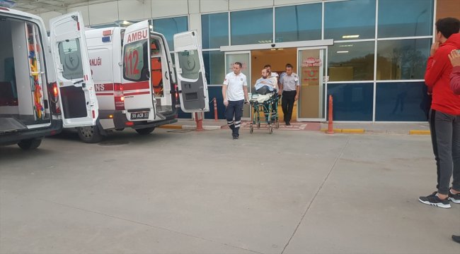 Samsun'da bıçakla yaralama