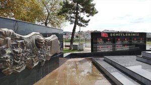 Şehidin adı şehitliğe yazıldı
