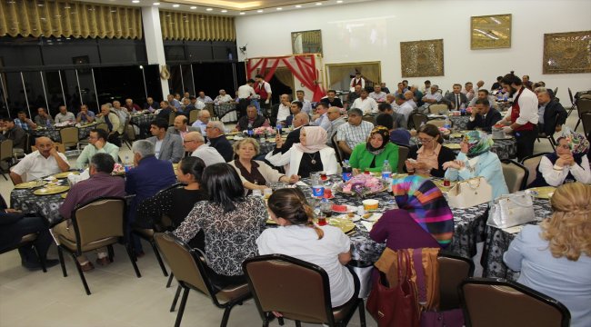 Suluova Kaymakamı Karagül'e veda yemeği