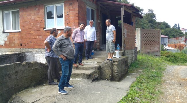 Trabzon'da afetten etkilenen vatandaşın zararı karşılanacak