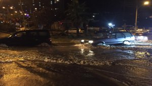 Trabzon'da şiddetli yağış