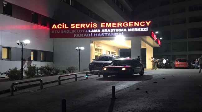 Trabzon'da silahlı yaralama