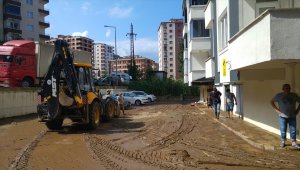 Trabzon'daki sağanak