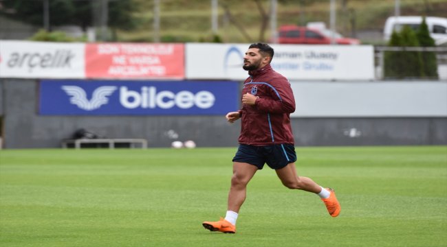 Trabzonspor, Aytemiz Alanyaspor maçı hazırlıklarını sürdürdü