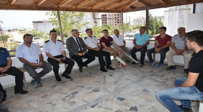 Yaralanan asker için mevlit okutuldu