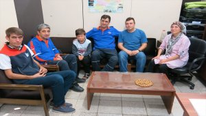 Zonguldak'ta bacağına kapının demiri saplanan çocuğun yaralanması