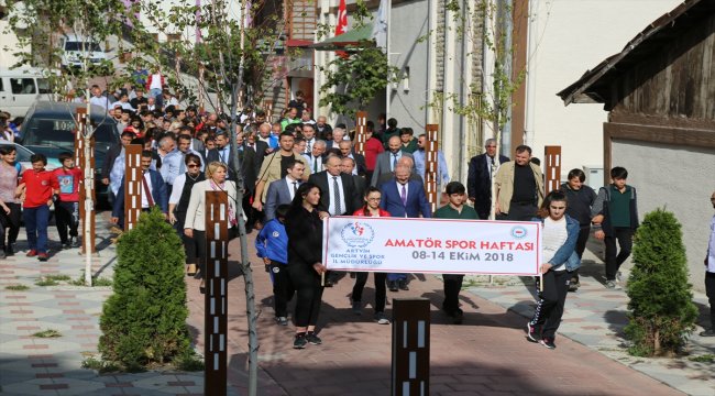 "Amatör spora 485 bin lira destek sağlandı"