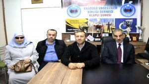 Anadolu Engelliler Birliği Derneği Genel Başkanı Gümrükçü'den ziyaret