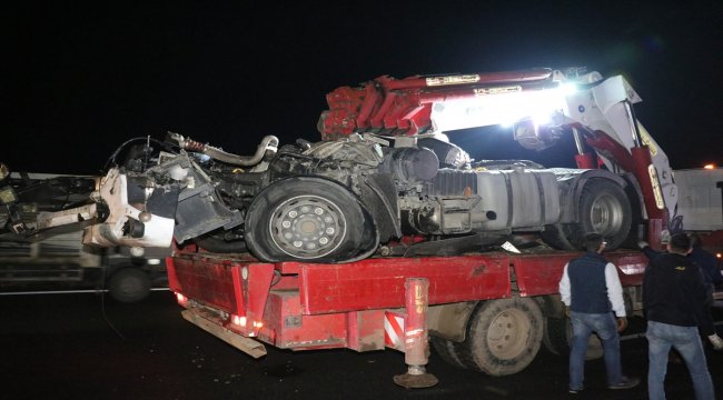 Anadolu Otoyolu'nda trafik kazası
