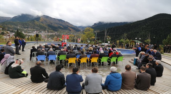 Artvin'de "Efkar Tepesi 15 Temmuz Şehitler Parkı" açıldı