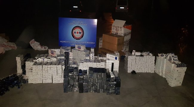 Bolu'da kaçakçılıkla mücadele