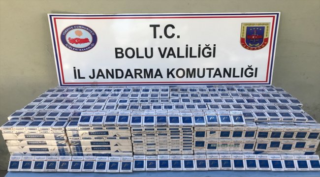 Bolu'da, uyuşturucu ve kaçakçılık operasyonu