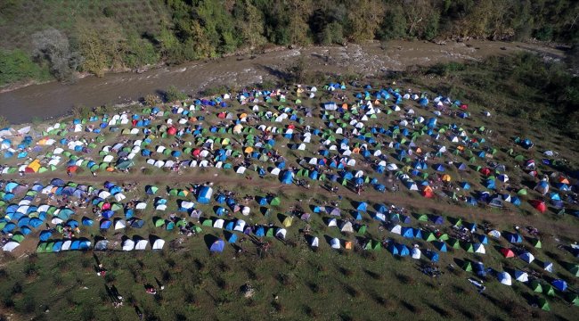 Doğayı yaşamak için Düzce'de toplandılar