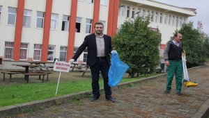 DÜ'de çevre temizliği seferberliği