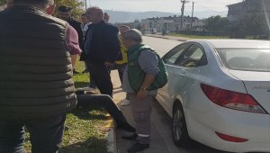 Düzce'de trafik kazası: 1 yaralı