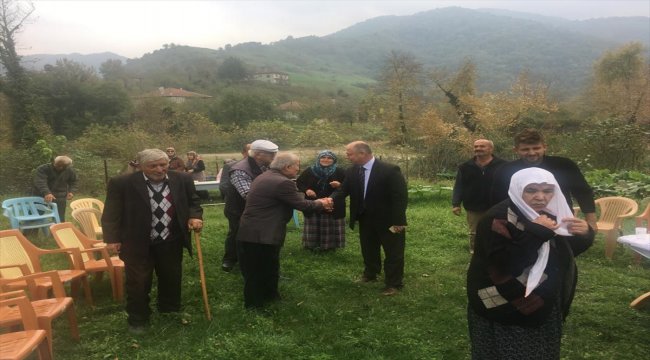 Ereğli Kaymakamı Çorumluoğlu'ndan köy ziyaretleri