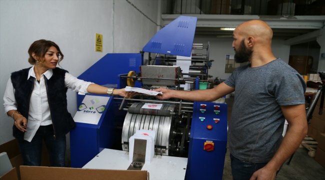Ev yemekleri yapmak yerine gıda sektörüne ambalaj üretiyor