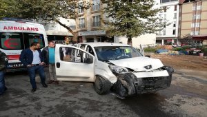 Fatsa'da trafik kazası: 2 yaralı