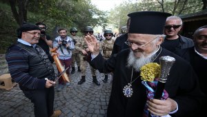 Fener Rum Patriği Bartholomeos Trabzon'da