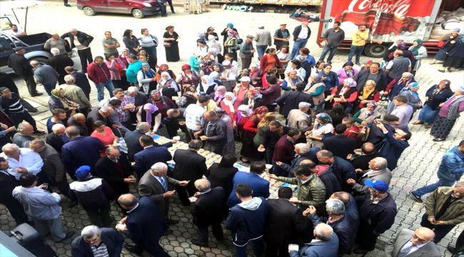 Gümeli'de aşure etkinliği
