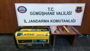 Gümüşhane'de kaçak kazı operasyonu: 4 gözaltı