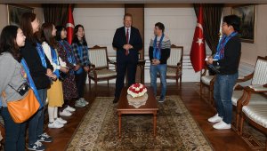 Güney Kore heyeti Trabzon Valiliğini ziyaret etti
