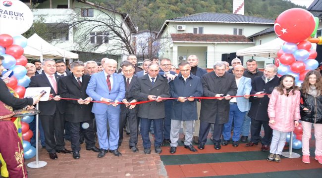 Karabük Valisi Çeber'in ismi parka verildi