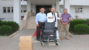 Karadeniz Omurilik Felçlileri Derneği'nden tekerlekli sandalye yardımı