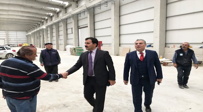 Kaymakam Koşal'dan fabrika ziyareti