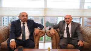 Milletvekili Yediyıldız'ın Başkan Tezcan'ı ziyareti