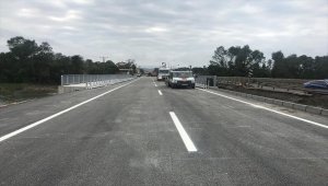Ordu'da selin yıktığı Cevizdere Köprüsü ulaşıma açıldı