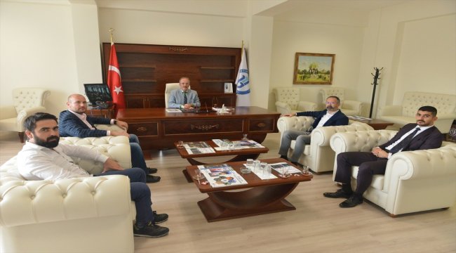 Rektör Uzun'a ziyaretler