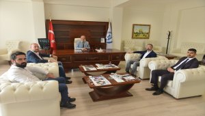 Rektör Uzun'a ziyaretler