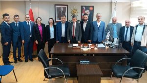 Sağlık-Sen yönettiminden AK Parti'ye ziyaret
