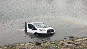 Samsun'da kamyonet baraj gölüne devrildi: 1 ölü
