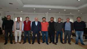 Sanayi esnafından Başkan Kul'a ziyaret