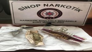 Sinop'ta uyuşturucu operasyonu