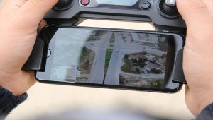 Tokat'ta havadan trafik denetimi