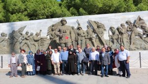 Tosyalı şehit yakınları ve gaziler Çanakkale gezisinden döndü