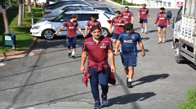 Trabzonspor'da Büyükşehir Belediye Erzurumspor maçı hazırlıkları