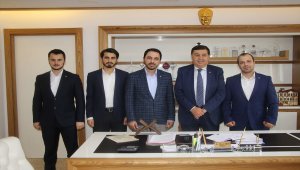 TÜGVA'dan Başkan İkiz'e ziyaret