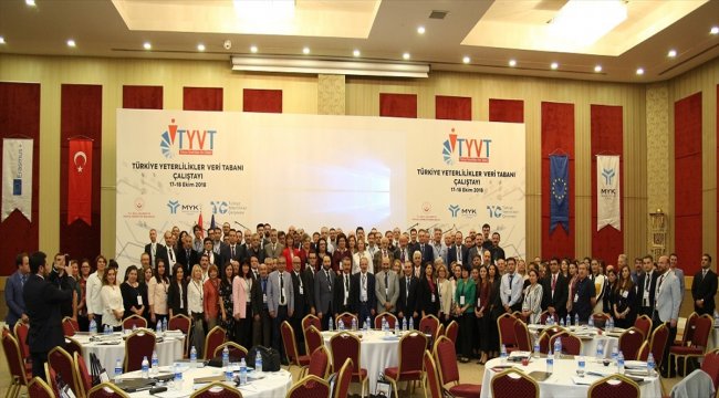 "Türkiye Yeterlilikler Çerçevesi Veri Tabanı Çalıştayı"