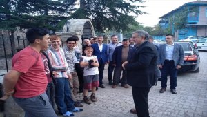 Vali Doğanay pelet fabrikasını ziyaret etti