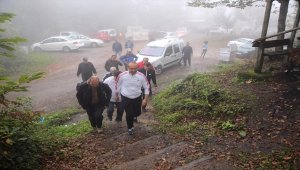 Vali Yavuz, Yoroz Kent Ormanı'nda gezi ve incelemelerde bulundu