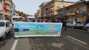 Yığılca'da sağlıklı yaşam yürüyüşü yapıldı