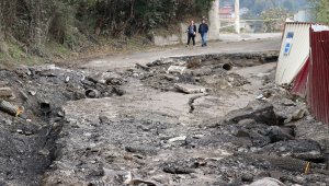 Zonguldak'ta heyelan