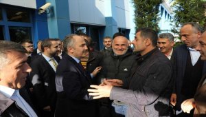 AK Parti Rize Belediye Başkan Adayı Metin, coşkuyla karşılandı