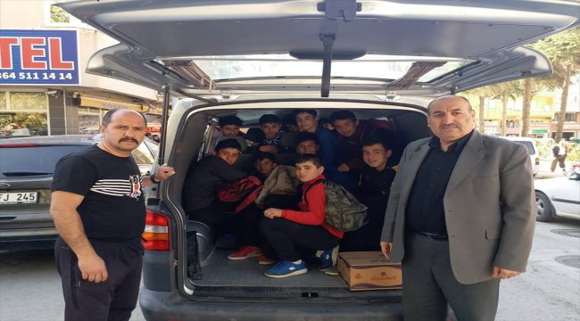 Amatör takım maça panelvanla gitti